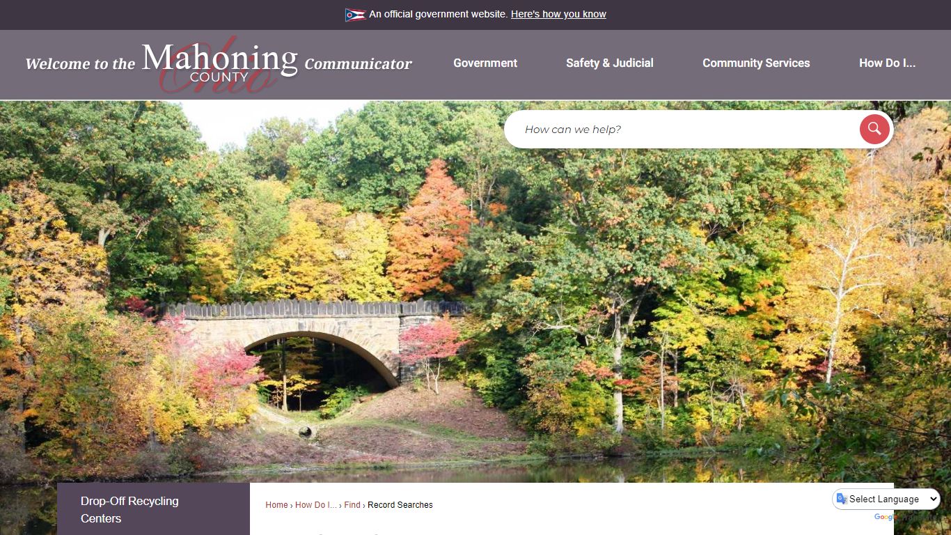 Record Searches | Mahoning County, OH
